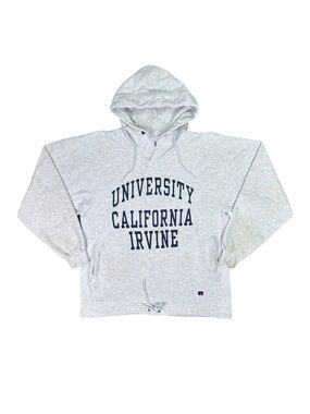 Vintage Russell Athletic University of California Irvine College Hoodie - Large